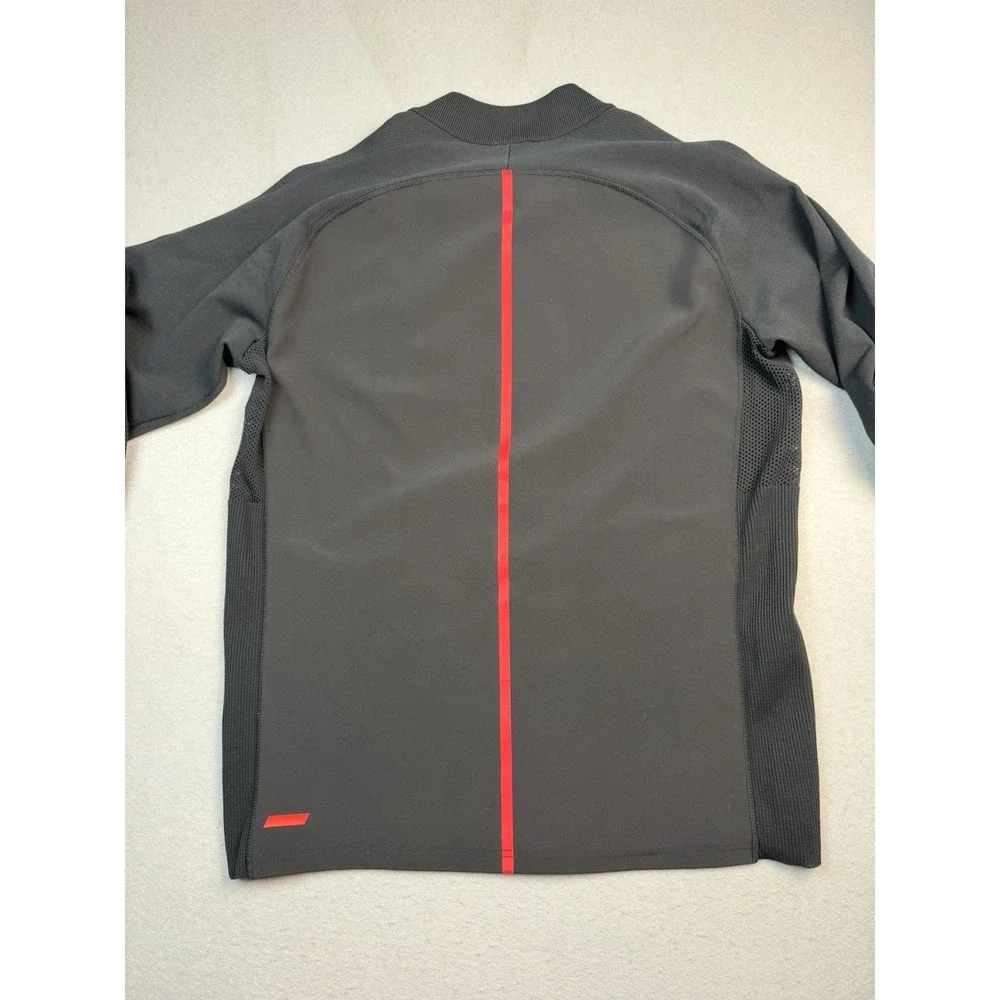 Ferrari Track Jacket Mens XL Black Puma F1 Racing Car Motorsport Shield Full Zip